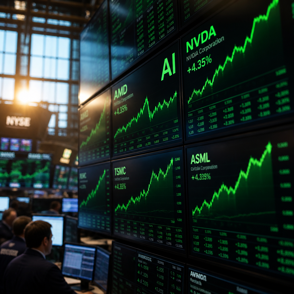 AI주 반등에 다우·S&P500 사상 최고치...엔비디아 주간 11%대 급등