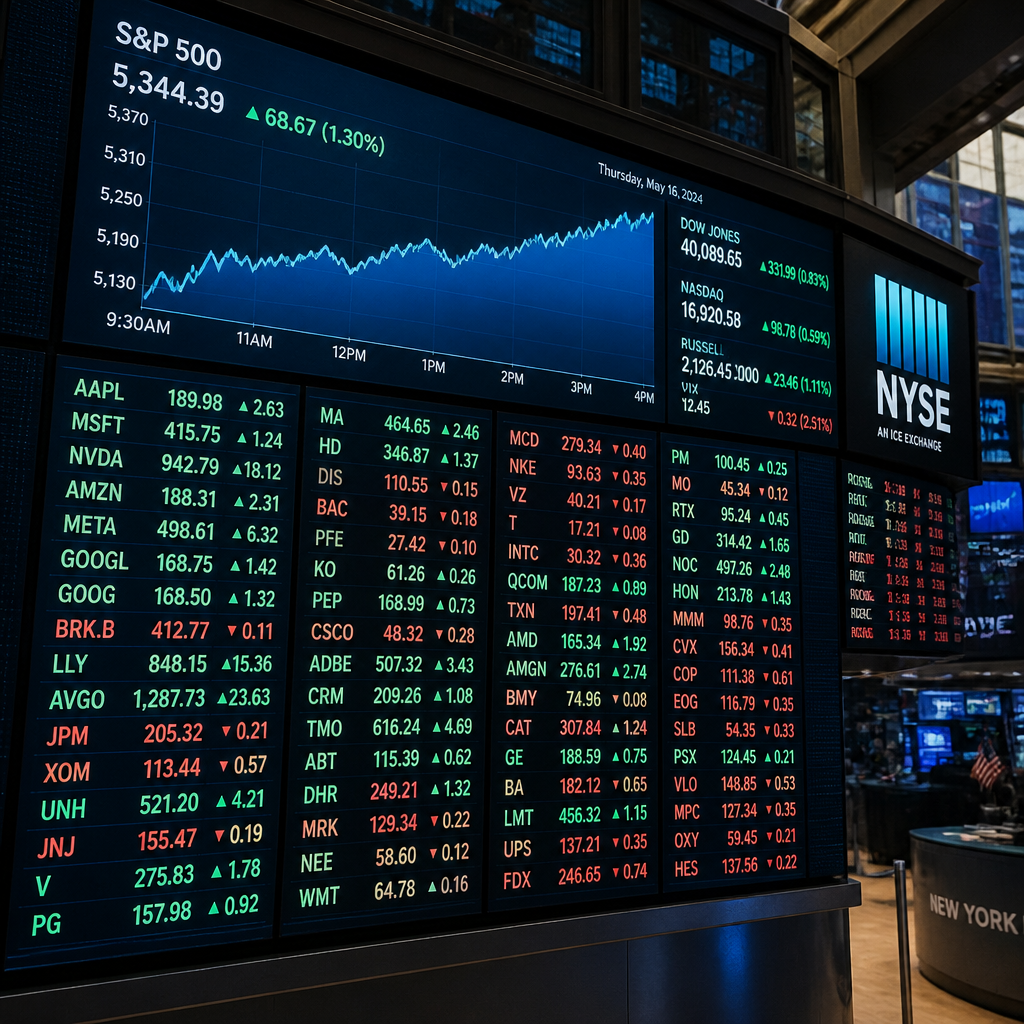 S&P500 종목 절반 가까이 지수와 '거꾸로'…음의 베타 45%, 1999년 이후 보기 드문 괴리